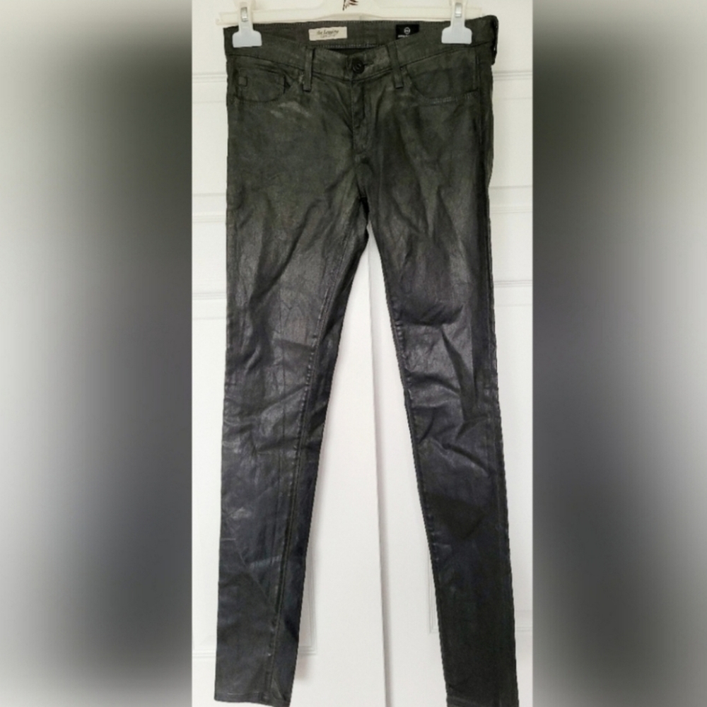 AG Adriano Goldschmied Women's Skinny Jeans - Gray - Picture 3 of 16